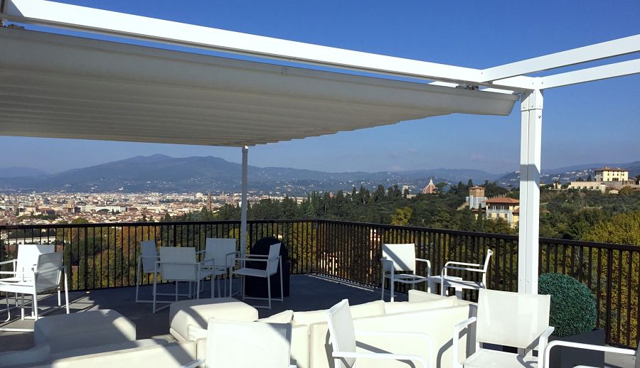 villa cora terrace rooftop florence