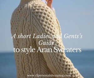 Aran sweater casual weekend wool informal