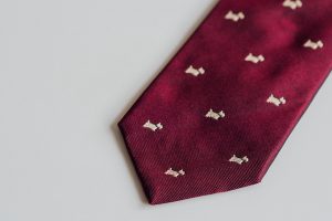 menswear young professional burgundy tie