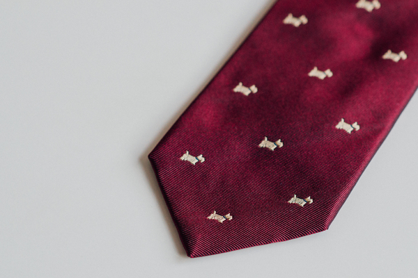 menswear young professionals burgundy tie