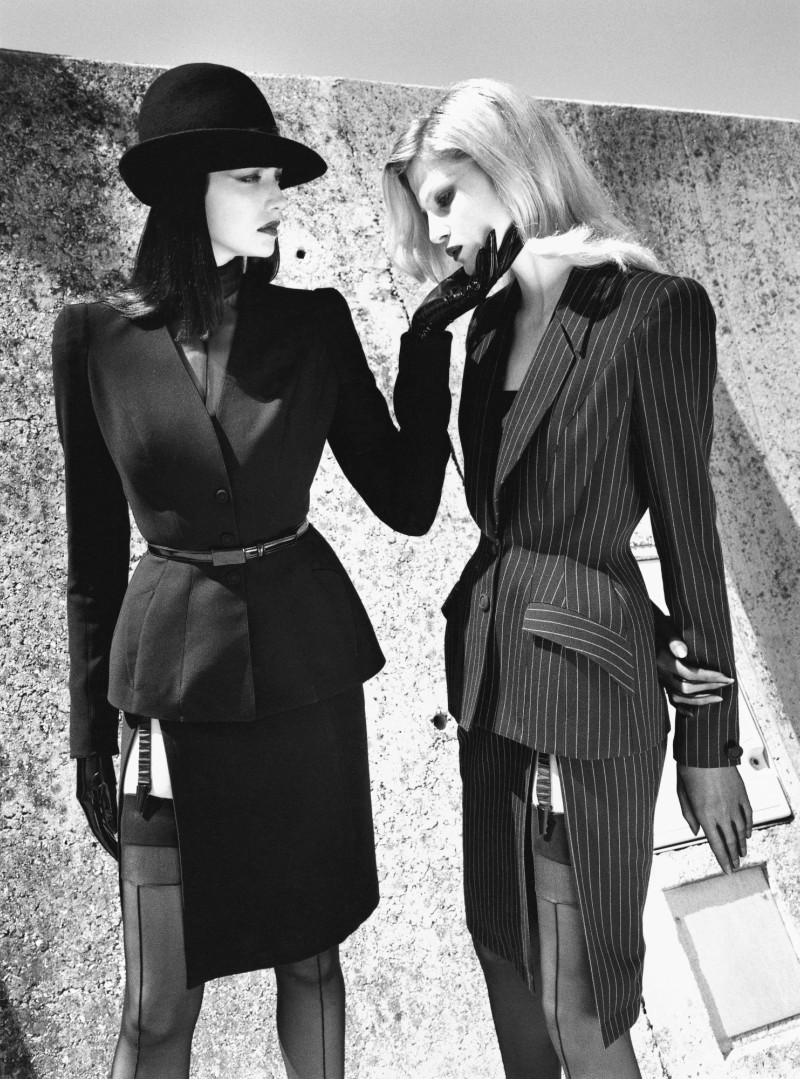 Thierry Mugler Campaign by Helmut Newton