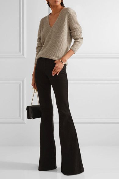pantsuits' pants with sweater